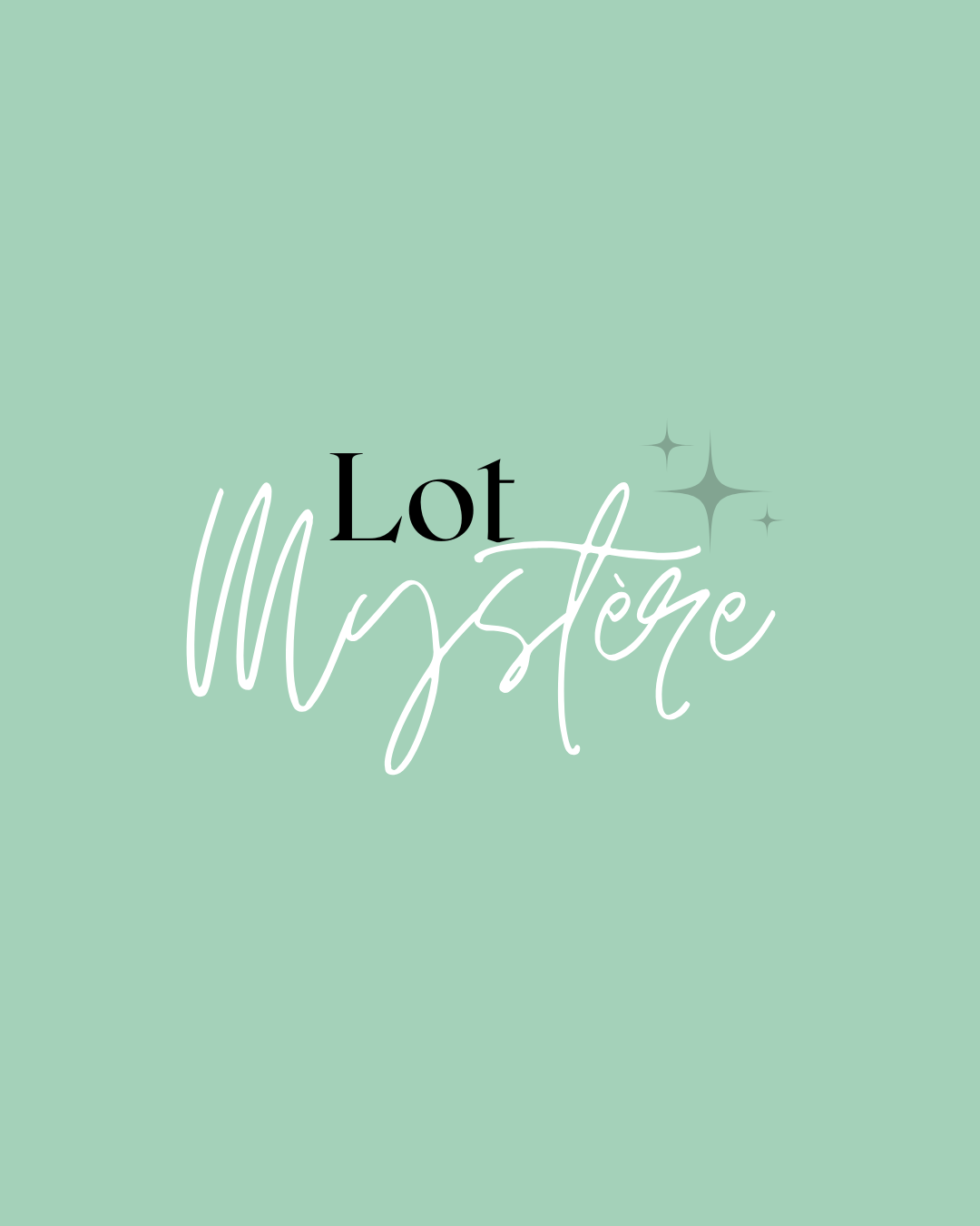 Lot mystères
