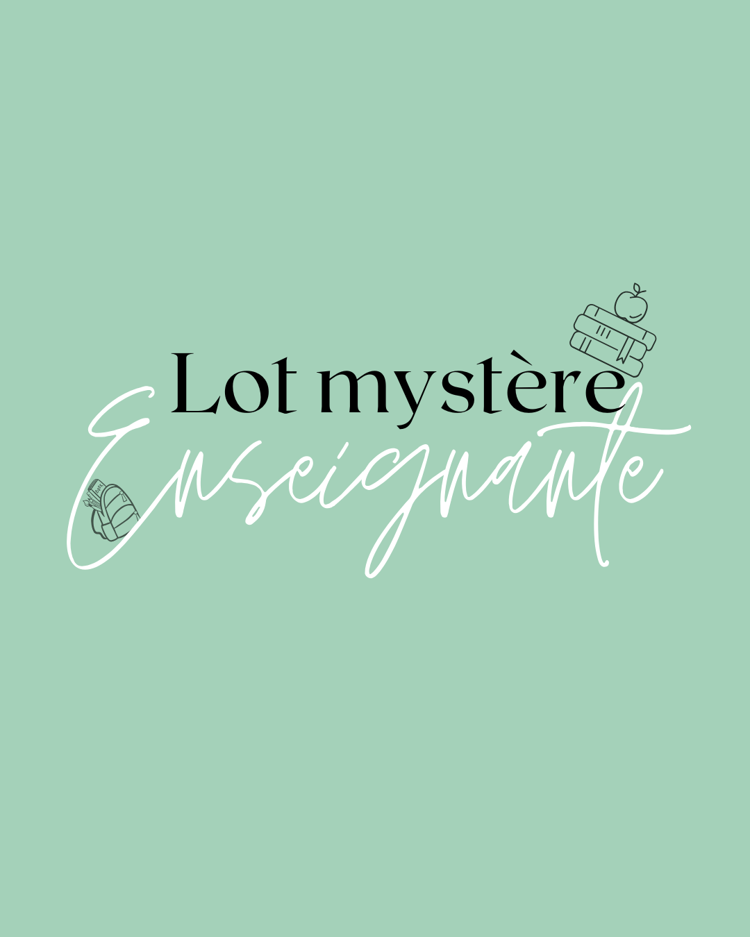 Lot mystères Enseignante ⭐️